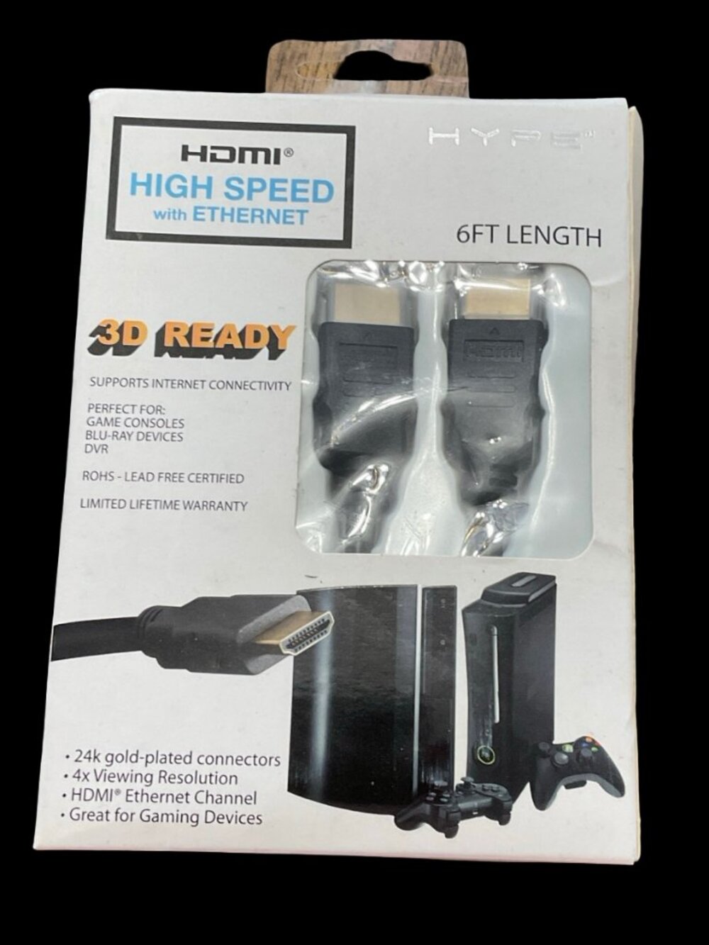 🔌5/$25 - 6 Ft High Speed HDMI Cord w/ Ethernet
